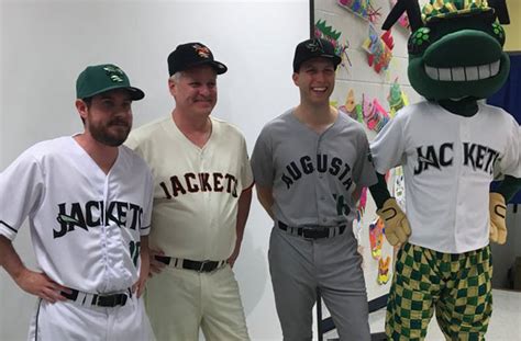 Augusta GreenJackets unveil new uniforms and mascot – SportsLogos.Net News