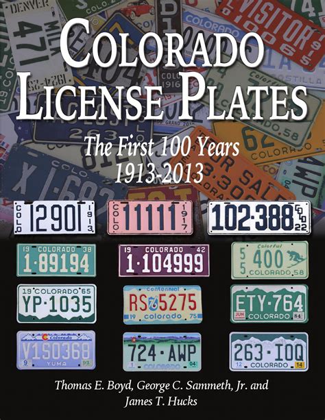 Colorado License Plates: The First 100 Years by Tendril Press - Issuu