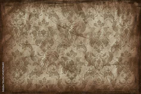 vintage background from old wallpaper Stock Photo | Adobe Stock