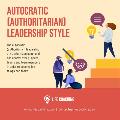 Autocratic Leadership Style Example