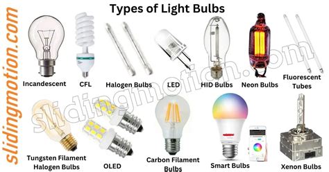 Complete Guide on 12 Main Types of Light Bulbs: Mastering Light