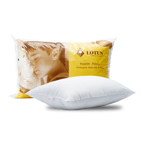 หมอนหนุนใยสังเคราะห์ Lotus รุ่น Health Pillow | Lotus Bedding