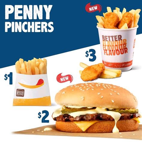 DEAL: Hungry Jack's New Penny Pinchers Menu from 16 October 2018 ...