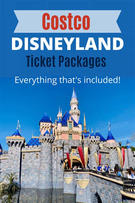 Costco Disneyland Tickets Package- Gather Lemons