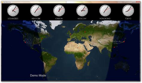 Day Night World Clock Map | Images and Photos finder