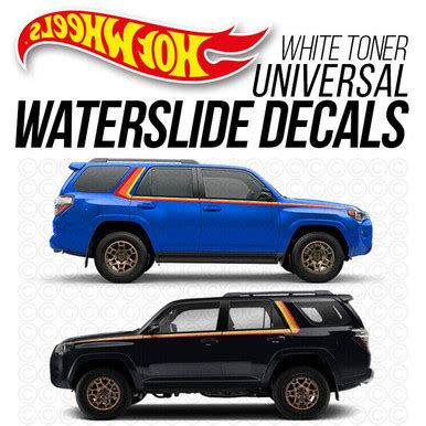 TRD 4RUNNER WaterSlide Decals - Mod My Ride