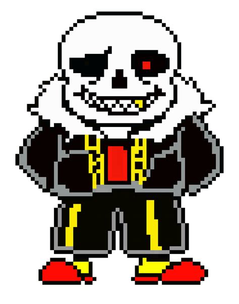 Underfell Sans | Pixel Art Maker