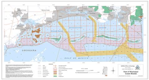 Gulf Of Mexico Block Map