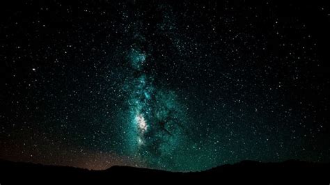 Download wallpaper 1920x1080 starry sky, milky way, night, shining ...