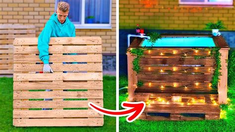 Incredible DIYs For Your Backyard || Awesome DIY Pallet Project Ideas ...