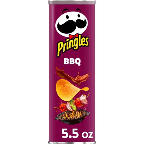 Pringles Snack Stacks Potato Crisps Chips, BBQ - 5.5 oz | Potato crisps ...