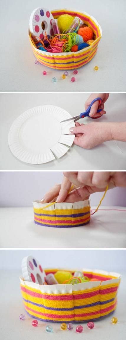 62+ Ideas Diy Paper Basket Weaving Fun For 2019 | Weaving for kids, Art ...