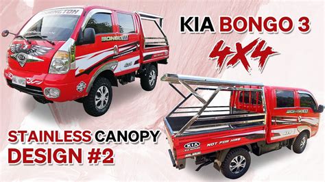 Kia Bongo III 4x4 | with Canopy and offroad tires - YouTube