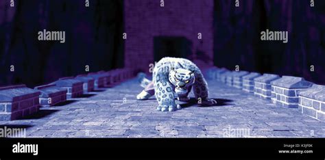 KUNG FU PANDA IAN McSHANE voci Tai Lung data: 2008 Foto stock - Alamy