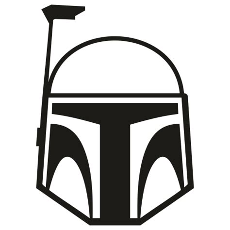 Star Wars Boba Fett Helmet SVG | Star Wars Boba Fett Helmet vector File