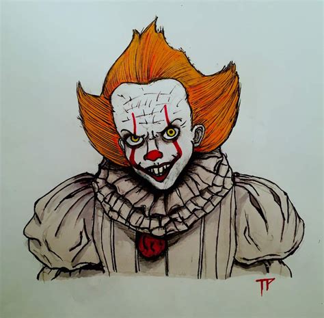 Quick Draw: Pennywise (2017) | Horror Amino