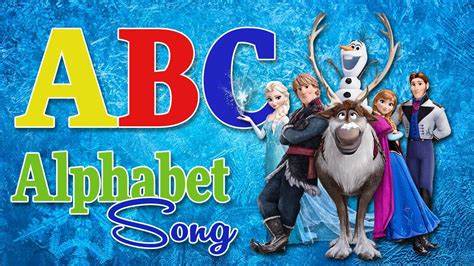 Frozen ABC Alphabet Song | Disney Frozen characters - YouTube