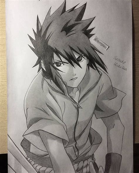 Sasuke Uchiha Drawing : Sasuke Uchiha M. Sharingan by Ulquiorra ...