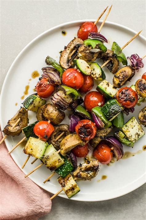 Roasted Vegetable Skewers