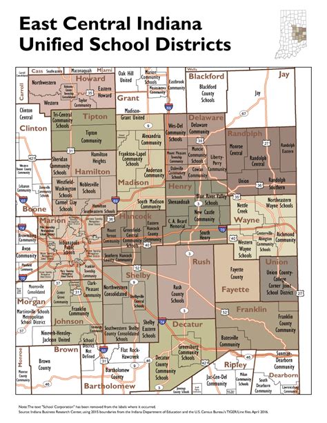 School District Map Indiana - Map Pasco County