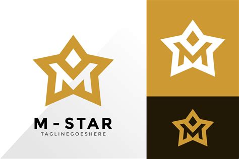 Letter M Star Logo Design, Brand Identity Logos Designs Vector ...