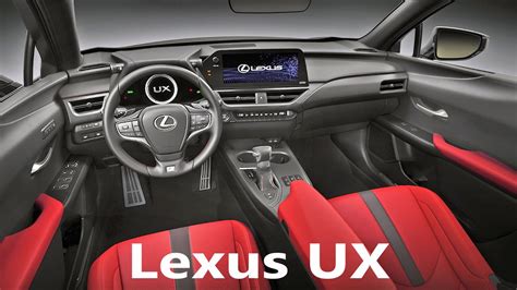 New Lexus UX - Interior details - YouTube