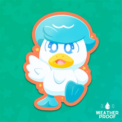 Vinyl Quaxly Sticker | WEATHERPROOF – HeyyoJojo