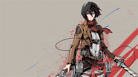 Mikasa Ackerman 4k Wallpaper Gaming Room - IMAGESEE