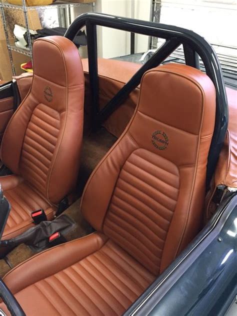 miata seats in a tr6 : TR6 Tech Forum : The Triumph Experience