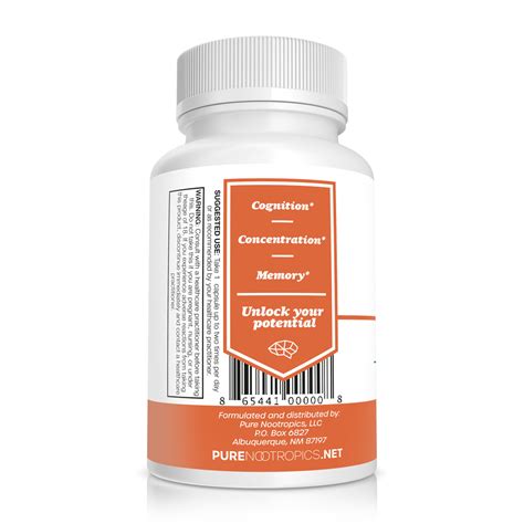 Pure Nootropics Optimal Choline Complex - CDP Choline & Alpha GPC