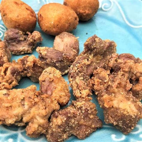 Fried Chicken Gizzards #Recipe in a small deep fryer - Trisha Dishes