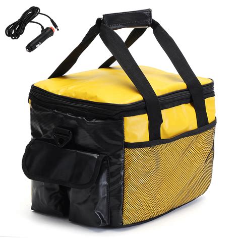 New 20L Portable Electric Cooler&Heating Bag Car Plug Storage Travel ...