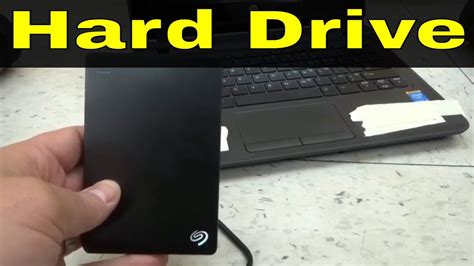 How To Connect External Hard Drive To Laptop Or Computer-Tutorial - YouTube