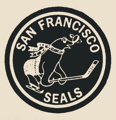 San Francisco Seals hockey logo from 1964-65 at Hockeydb.com