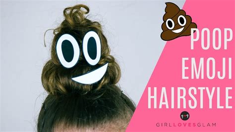 Poop Emoji Hairstyle - YouTube