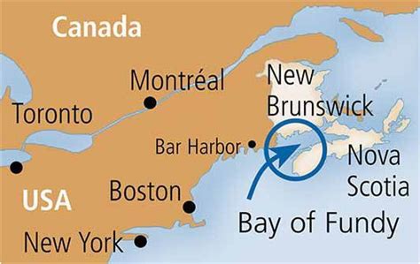 Bay Of Fundy Canada Map | secretmuseum