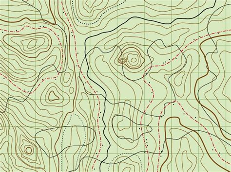 Topographical Map Symbols Examples