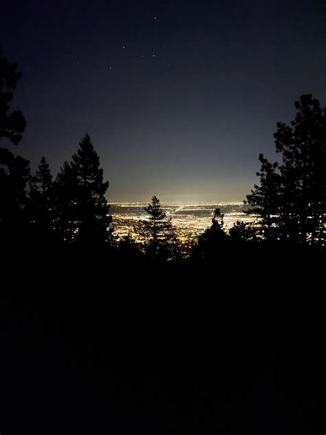 Boulder at sunrise from the first flatiron : r/boulder