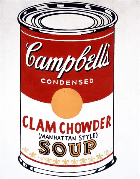 Campbell's Soup Can (Clam Chowder - Manhattan Style) [Ferus Type ...