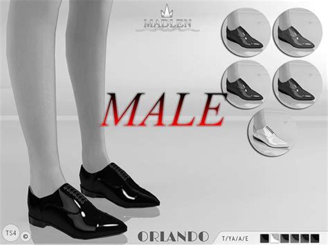 MJ95's Madlen Orlando Shoes (Male) | Sims 4 men clothing, Sims, Sims 4