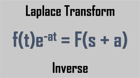 Inverse Laplace Transform Formula and Simple Examples – Wira Electrical