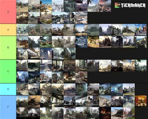 Iconic call of duty maps Tier List (Community Rankings) - TierMaker