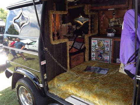 Custom 70s van interior with shag carpet | Van interior, Van life ...