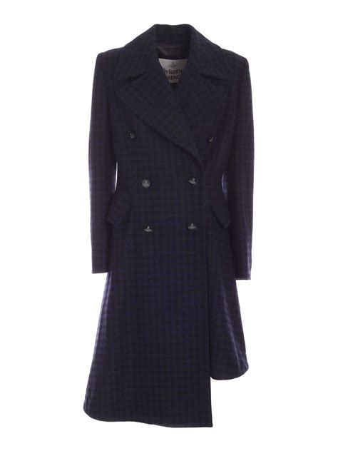 Long coats Vivienne Westwood - Nutmeg coat in blue - 13010004W003LSIO201