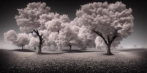 beautiful infrared landscape photography by david | Stable Diffusion