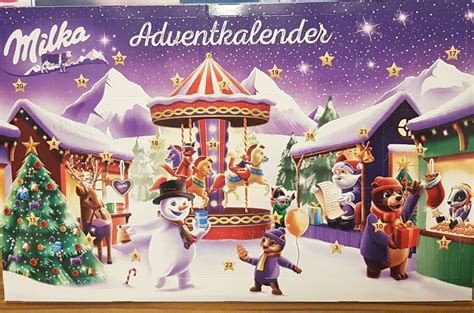 Milka, Milka Adventskalender, Alpenmilch Schokolade Kalorien ...