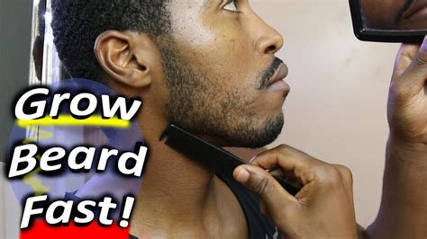 How to Grow a Beard Faster Naturally at Home! - YouTube