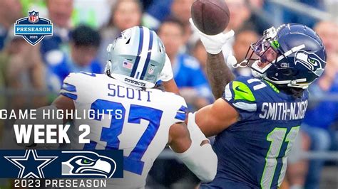 Dallas Cowboys vs. Seattle Seahawks | 2023 Preseason Week 2 Game ...