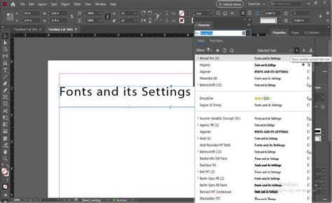 InDesign Fonts | A Complete Guide on InDesign Fonts