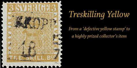 Treskilling Yellow Back in a Private Collection | Stamp Auction